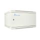 Extralink 6U 600x450 ASP Gray wall-mounted rack cabinet, solid sheet metal door