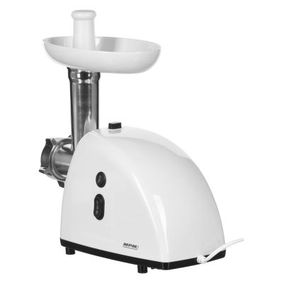 4. MPM MMM-05 720W meat grinder, 3 sieves with holes, attachments for cold cuts and pates