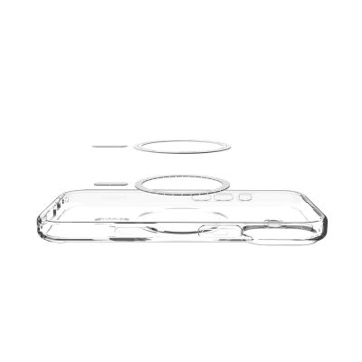 10. Spigen Ultra Hybrid MagSafe Case for iPhone 17 - Clear Gray