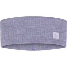 Buff Merino Wide Headband – Solid Iris, size: M