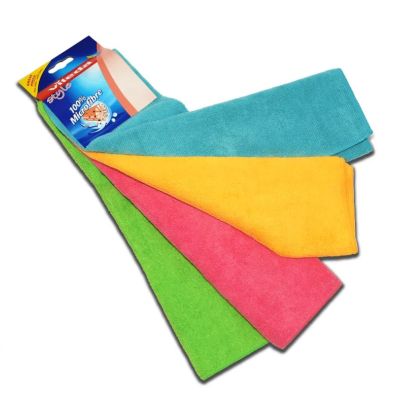 4. Vileda Microfiber Cloth COLORS EXTRA LARGE 4pcs