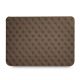 3. Guess 4G Big Logo case for a 13" laptop - brown