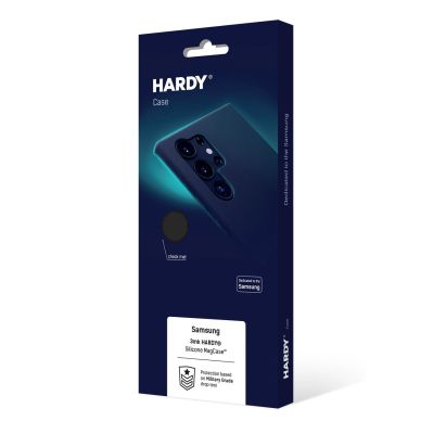 6. 3mk Hardy Silicone MagCase for Samsung Galaxy S25 Edge - Black