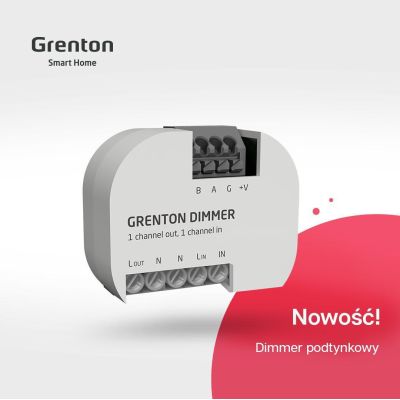2. Dimming module (1 output) Grenton / flush-mounted / TF-Bus