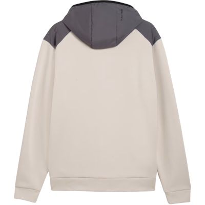 3. Men's Puma Tech Material Mix Full-Zip Hoodie Beige 694490 82