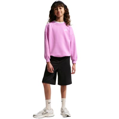9. Nike Sportswear Club Fleece Kids' Sweatshirt Pink FD2923 503
