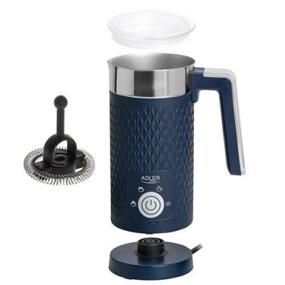7. ADLER AD 4494d milk frother navy blue