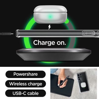 12. Spigen Ultra Hybrid Case for Samsung Galaxy S24 Ultra - Transparent