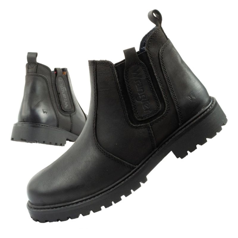 Wrangler Yuma men's shoes Chelsea boots elegant leather slip-on boots