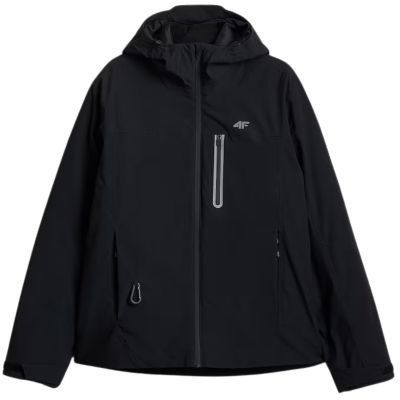 2. Men's Technical Jacket 4F M1217 Deep Black 4FWAW26TTJAM1217 20S