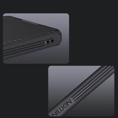 10. Nillkin CamShield Pro Case for Samsung S25 Ultra with Camera Cover - Black