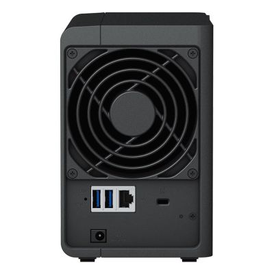 2. NAS Synology DS223; Tower; 2x (3.5" SATA HDD)/2.5" HDD SSD); Realtek RTD1619B;,2GB DDR4, 1x 1GbE RJ-45