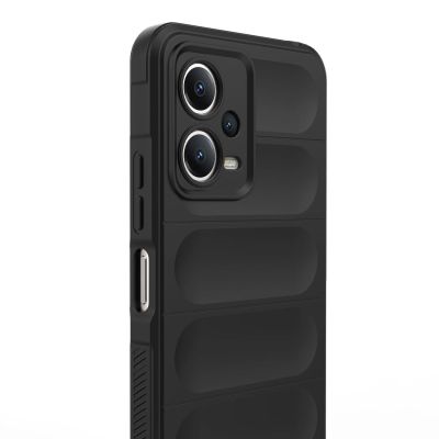 10. Magic Shield Case for Xiaomi Redmi Note 12 5G / Poco X5 5G Flexible Armor Cover Black