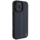 4. Mercedes MB Blue Line Leather MagSafe Case for iPhone 16 Pro Max - Navy Blue
