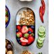 5. BB-Set of 2 steel lunch boxes, gray