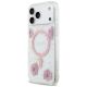 2. Guess Resin Flowers Glitter MagSafe Case for iPhone 17 Pro Max - Pink