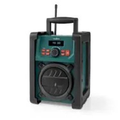 12. Nedis RDDB3100GN Portable Radio Analog & Digital Black, Green