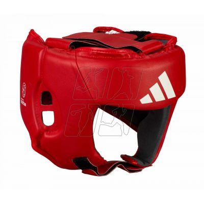 4. adidas IBA Cactus Leather Tournament Helmet ADIIBAH1C-Red