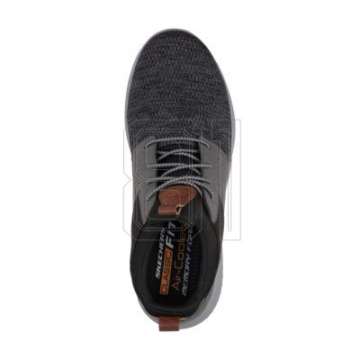 10. Skechers Delson Camben M 65474BKGY shoes