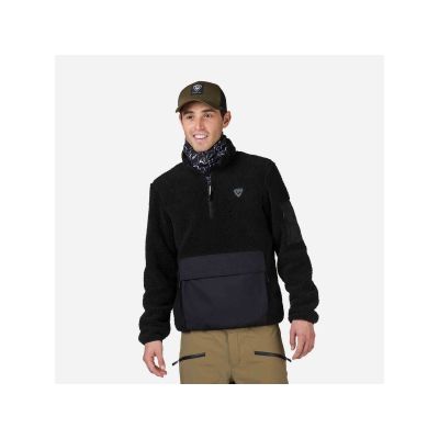 3. Rossignol Fleece Anorak Black