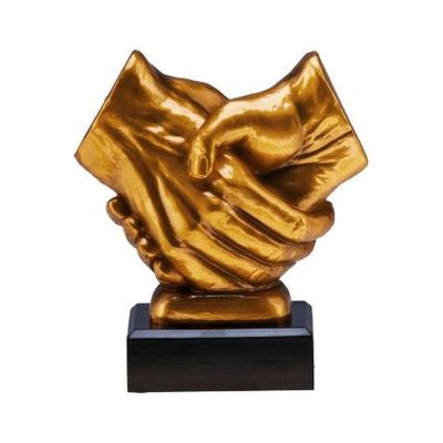 Cast figurine - handshake RFST2089/G