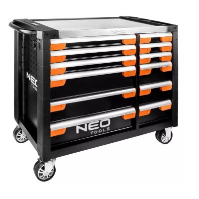 PRO workshop cabinet, 12 drawers