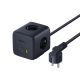 3. Baseus EnerFill FA11 67W Power Strip, USB-A + USB-C Cube + 3 x EU Socket 1.5m - Black