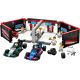 3. LEGO CITY 60444 F1 Garage and Mercedes-AMG and Alpine Race Cars