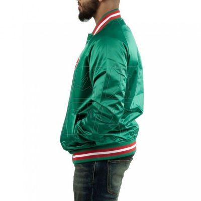 4. Mitchell &amp; Ness NBA Milwaukee Bucks Lightweight Jacket M STJKMG18013-MBUDKGN