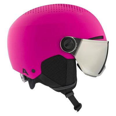 4. ALPINA ZUPO VISOR Q-Lite pink matt winter helmet 51-55