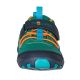 4. Trollkids Skaland Barefoot Hiker Shoes in Sea Green/Madeire Blue/Sahara Sunset