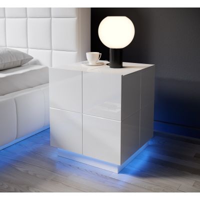 2. REJA blue nightstand lighting