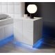 2. REJA blue nightstand lighting