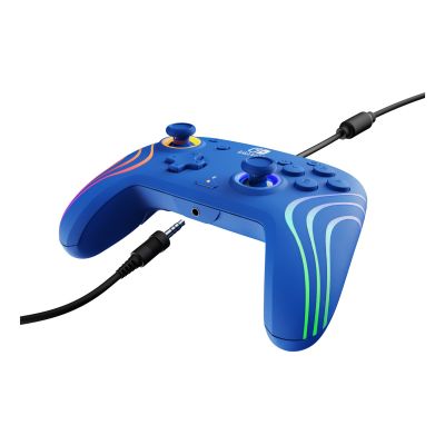 3. PDP Afterglow Wave Blue USB Gamepad Analog/Digital Nintendo Switch, Nintendo Switch OLED