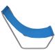 10. FOLDABLE GARDEN AND BEACH CHAIR AND BAG BLUE ENERO CAMP