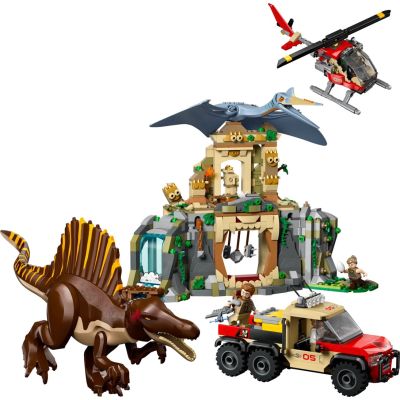 3. LEGO Jurassic World 76976 Airborne Mission with Ketchalcoatlus and Spinosaurus