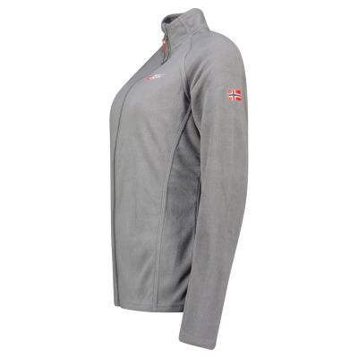 5. Geographical Norway TUG FZ DARK GREY DB LADY 268 Women’s Fleece Jacket (WA1727F/GN-DARK GREY)