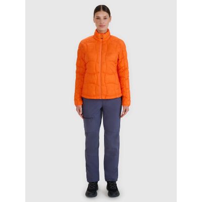5. Women's down trekking jacket with Primaloft Silver filling 4F 4FWSS25TDJAF531-70S