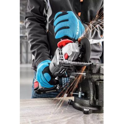 6. Energy+ 18V Cordless Angle Grinder, Li-Ion, 115 x 22.2 mm disc, without battery