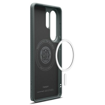 6. Spigen Liquid Air Mag MagSafe Case for Samsung Galaxy S26 Ultra - Green