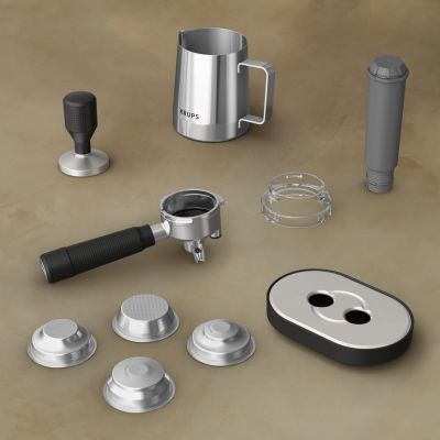 11. Krups Precision XP801T10 Semi-automatic espresso machine 3 l