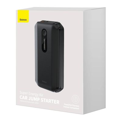 5. Baseus Power Bank Power Starter Jump Starter Booster 10000mAh 12V (1000A / 500A) + Crocodile Cables Black (CGNL020101)