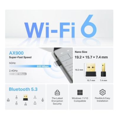 4. TP-LINK Archer TX10UB Nano network card