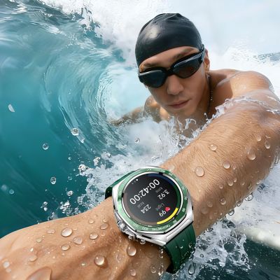 11. Joyroom Venture Series JR-FV2 Pro AMOLED 1.43" 5 ATM Smartwatch with Call Function - Silver