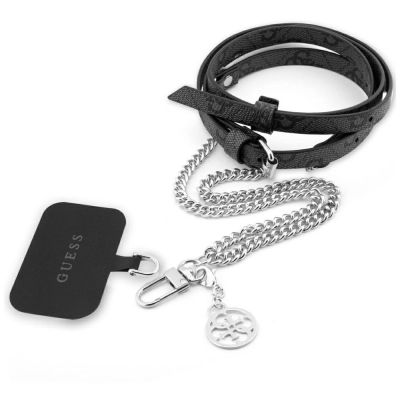 2. Guess 4G Chain CBDY Strap - black