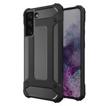 Hybrid Armor Case Tough Rugged Cover for Samsung Galaxy S22+ (S22 Plus) black
