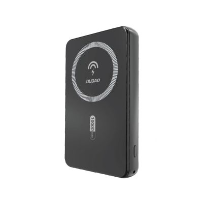 Dudao K14S Magnetic Power Bank 20W 5000mAh 1x USB-A 1x USB-C - Black