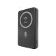 Dudao K14S Magnetic Power Bank 20W 5000mAh 1x USB-A 1x USB-C - Black