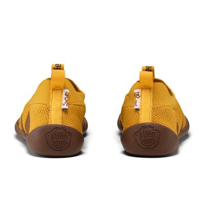 6. Affenzahn Flinky Tiger knitted barefoot slippers (01397-10004)