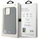 8. BMW Sign Full Wrapped Metal MagSafe Case for iPhone 16 Pro Max - Gray
